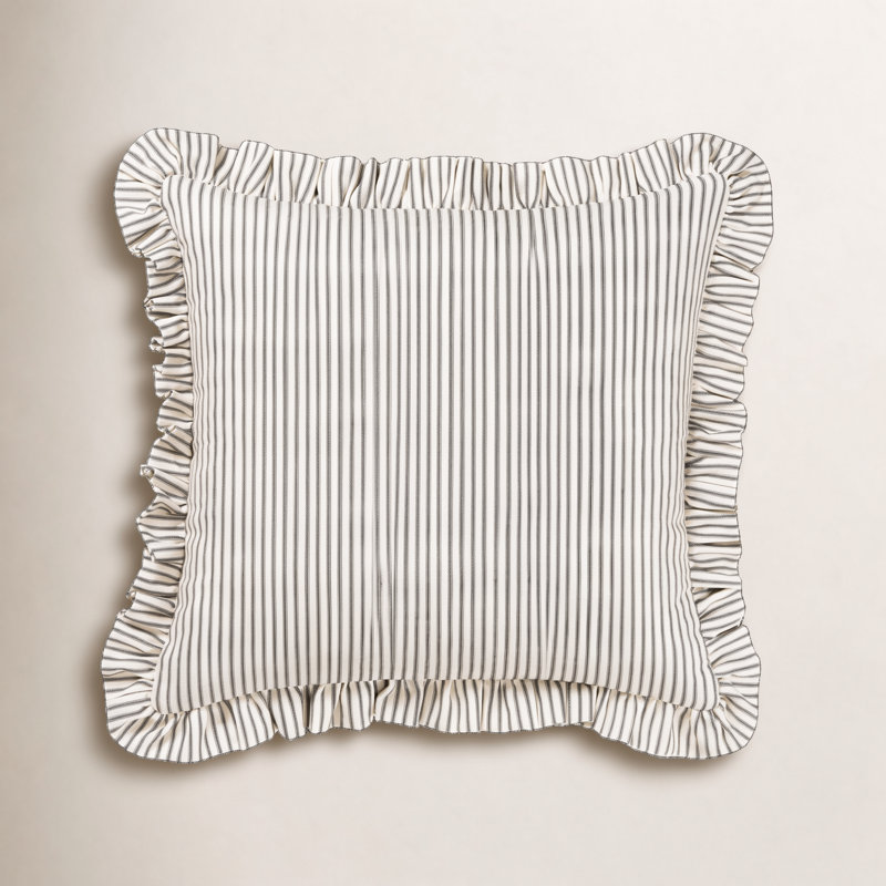 Coussin Birch Lane, Plumes, Noir, noir, noir, noir