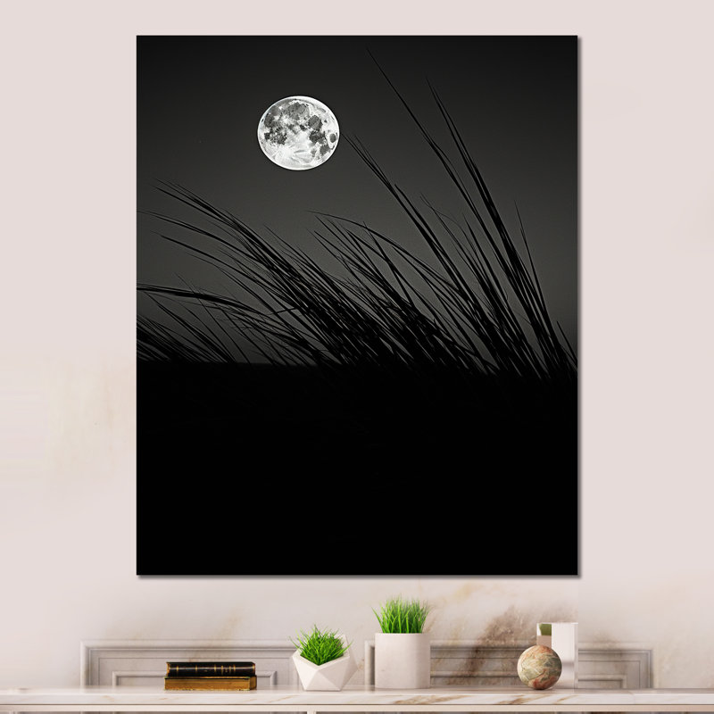 «Ivory Isolation Moonlight» sur métal, H 32 po x l 24 po x P 1 po