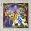  «Manger visiteurs» par Elle Media Group SA, art mural en verre acrylique, 12 po x 12 po