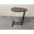 C-Shaped Side Table, C Table End Table for Sofa and Bedside, Couch Side Tables, Wood C-Shaped End Table with Metal Frame Slide for Bedroom Living Room-1105599522