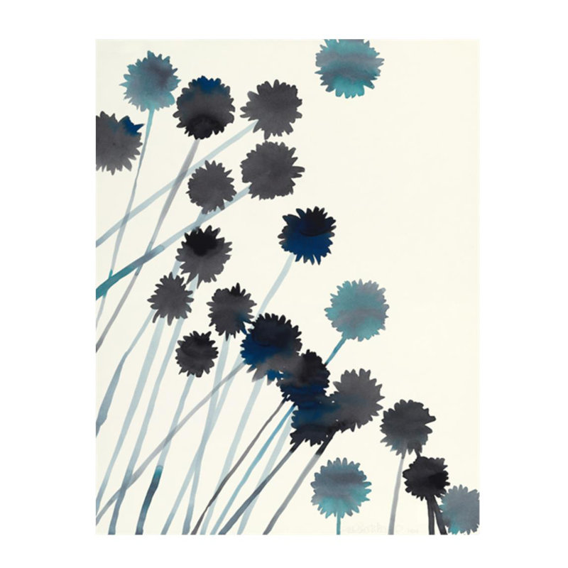 "Plants xiv" par Hable Construction - impression sur toile tendue, H 31 po x l 24 po x P 1,5 po, Couche de verre