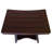 Ripley Solid Wood Rectangular Shower Bench With Shelf-740278014-740278013