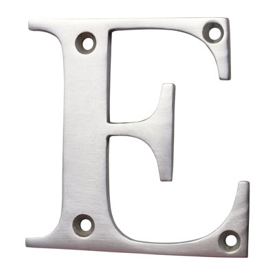 3'' H Brass House Letter