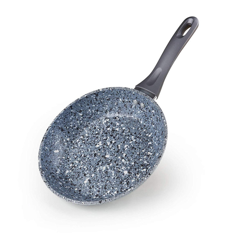 9.5'' Gray Granite Aluminum Non-stick Frying Pan