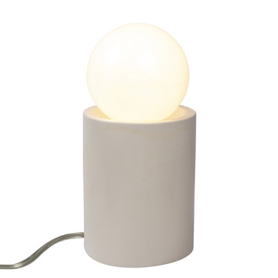 Rachid Ceramic Torchiere Lamp