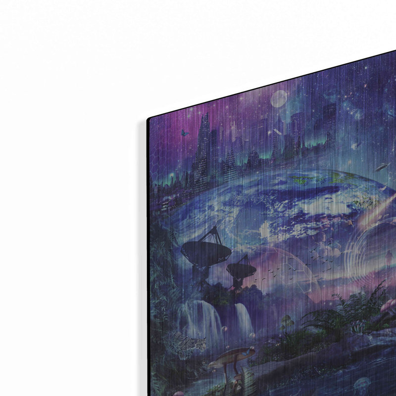 «Dancing Dreams» par Cameron Gray, art mural en métal, H 12 po x l 24 po