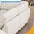 Modern Style Wedge Chaise Sectional-739404634