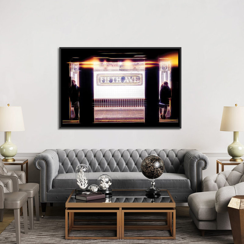 «At Full Speed», impression sur toile, H 18 po x l 26 po x P 1,5 po, Toile avec cadre noir, Pas de tapis