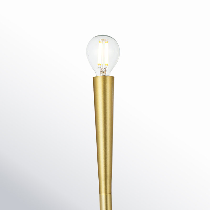 Catalena 6-Light Chandelier, H 23 po x l 30 po x P 30 po, Or