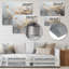 - Impression d'art mural abstrait en métal-99556108