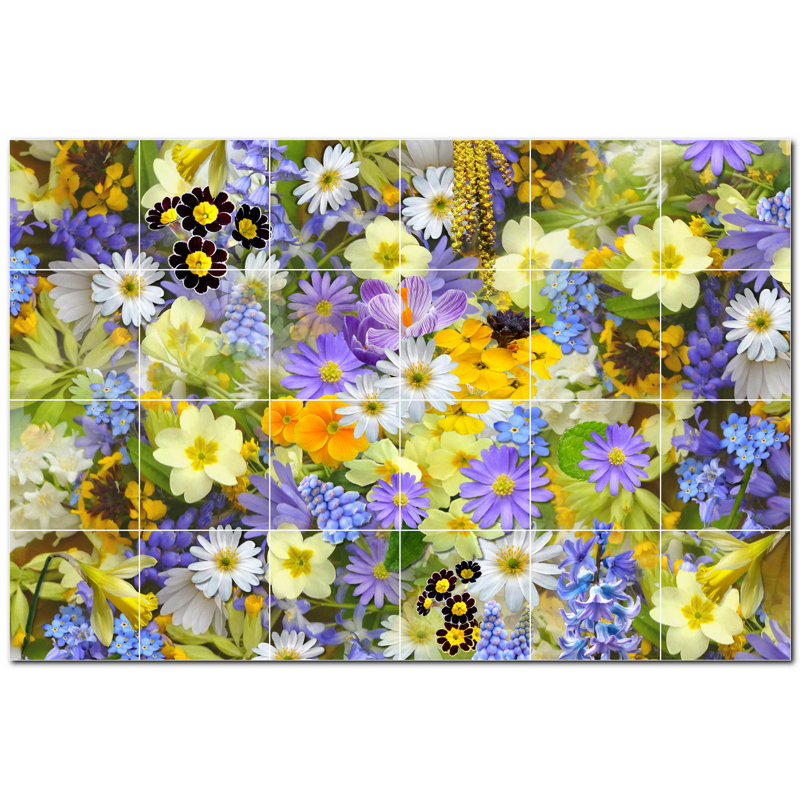 Fleurs photo 8 x 8