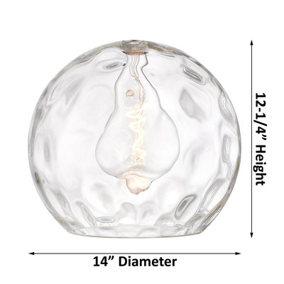 Luminaire suspendu simple à 1 lumière Ralph