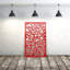 Panneau d'intimité basalte en aluminium découpé au laser - Art mural d'extérieur en métal thermolaqué, cloison de clôture décorative-70490624-70490631