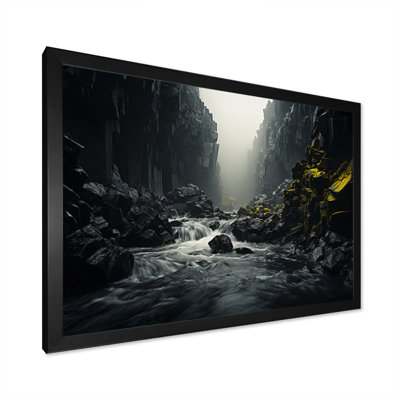 Chute d'eau dynamique - impressions sur toile