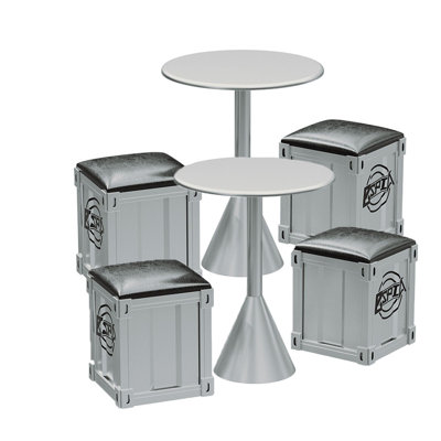 Loresz Round Dining Set