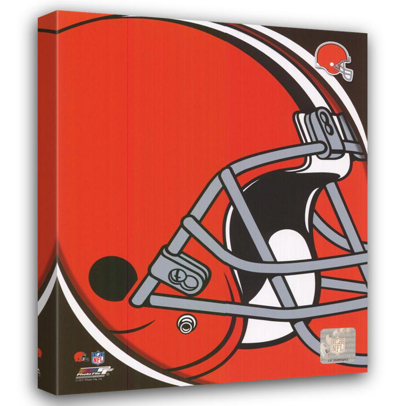 Logo Cleveland Browns 2011, H 35 po x l 28 po
