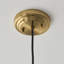 Eleta 1 Brushed Brass Pendant-1302085089