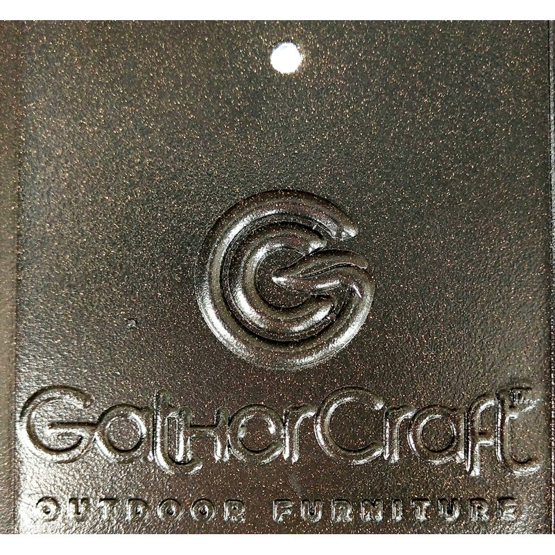 Charmant ensemble de salle à manger en aluminium pour toutes les occasions, rehaussant votre cour arrière