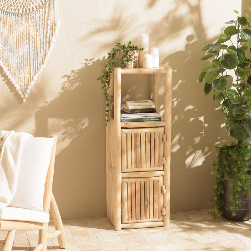 Cafferkey 40cm W Solid Wood Shelving Unit
