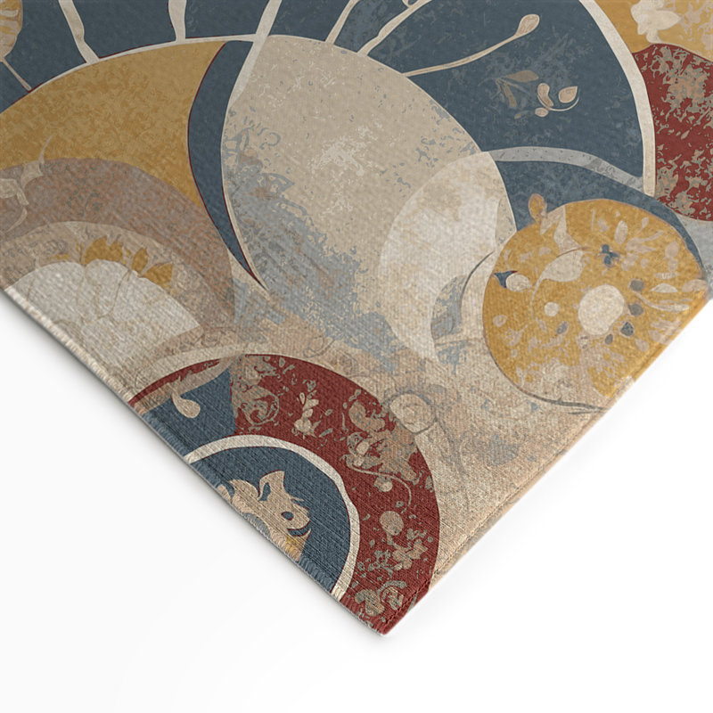 Tapis intérieur et extérieur Zesty Ripple, Rectangulaire 8 pi x 10 pi