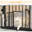 Pressure Mounted Pet Gate With Door