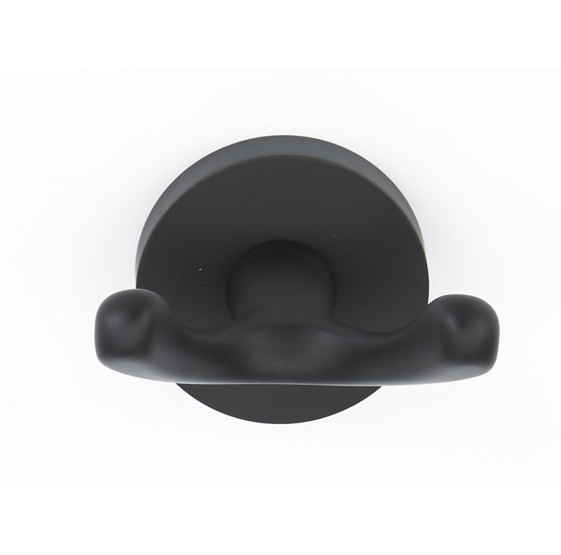Double Robe Hook, Matte Black