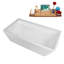 Baignoire autoportante 59 "avec drain interne Streamline-101697838