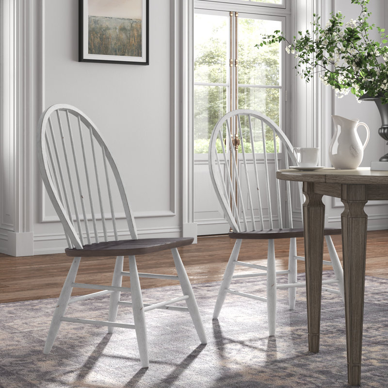 Scholten Windsor Back Side Chair w/ Two-Tone Finish