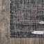 Tapis intérieur / extérieur noir / ivoire à rayures berbères Edinburg-291358817