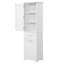 Armoire de rangement autoportante avec tiroir et tablette réglable-1568920660