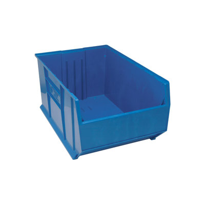F212FA61D2FE4A39A0FB7CA41D3AC78B HULK Heavy Duty Part Organizer Blue Bins 36" L x 24" W x 18" H