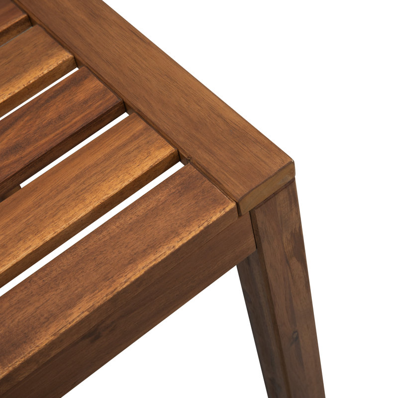 3 Piece Solid Wood Patio Dining Set