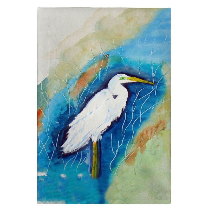 Serviette à main great aigrette Bilderback