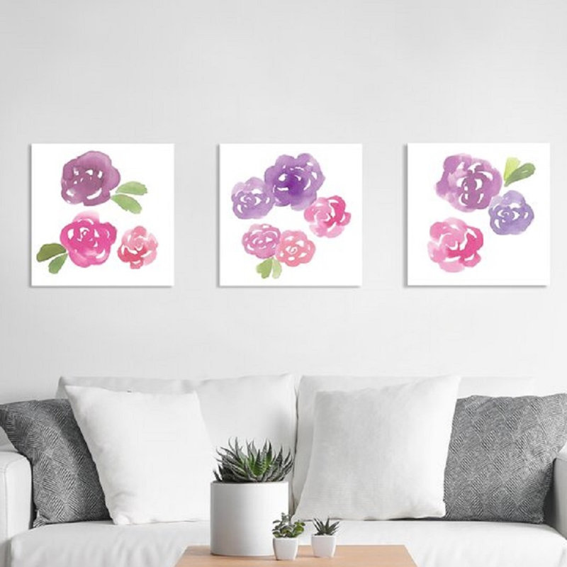 Plants & Flowers Non-Wall Damaging Wall Decal