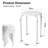 Patio Plastic Portable Stacking Chairs(Set Of 6)-1485665042