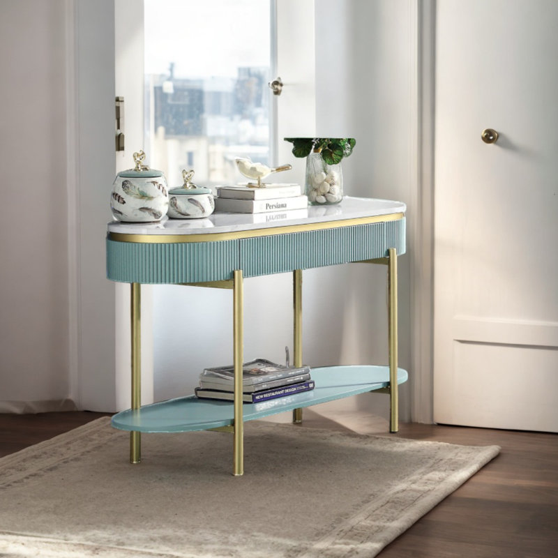 Console 48, Bleu sarcelle
