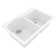 Karran Quartz 33'' X 22'' Double Bowl 60/40 Top Mount Drop-in Kitchen Sink Kit