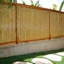 Backyard X-scapes Natural Bamboo Fencing High Outdoor Decorative Rolled Fence Panel 4 Ft L X 1 In D-107793965