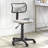 Morgane Metal Base Writing Desk-1624426403