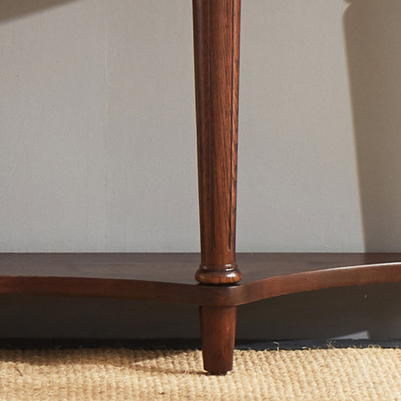 Console américaine de style américain, Marron foncé