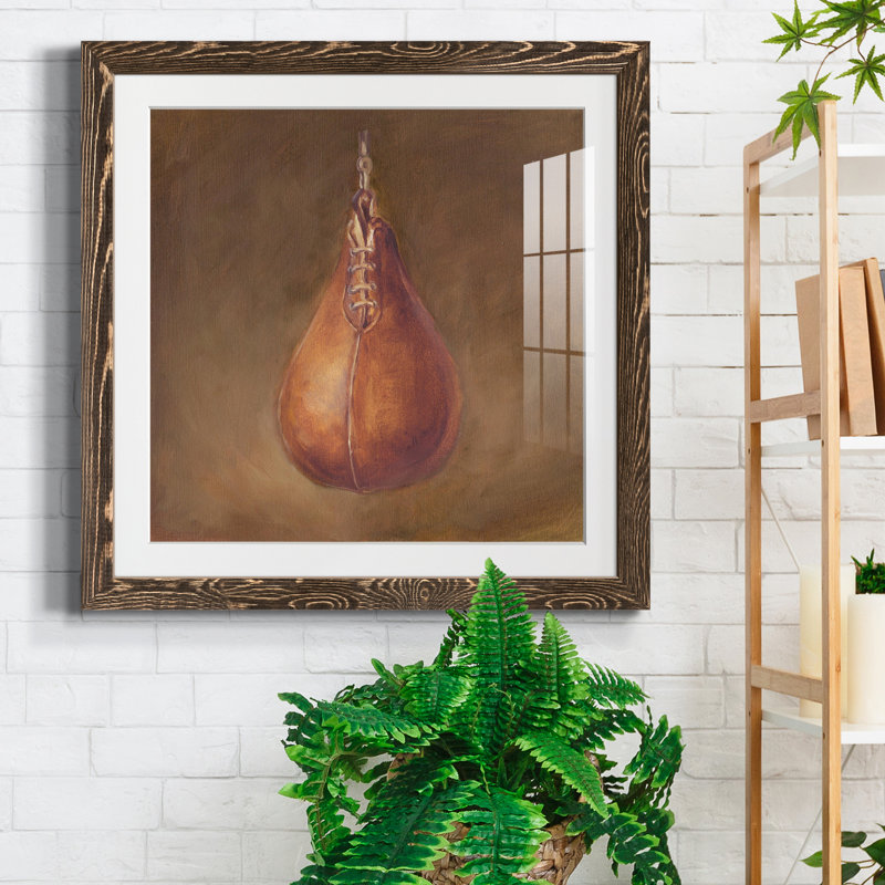 «Rustic Sports II», reproduction encadrée de qualité supérieure - prête à être accrochée, H 17 po x l 17 po x P 1,5 po, Blanc