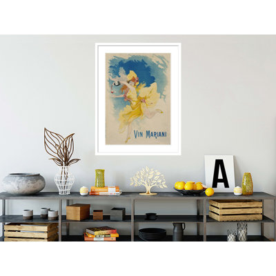 Vin Mariani Poster by Jules Chéret -Framed Giclee Print