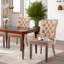 Tufted Velvet Wing Back Side Dining Chairs-880669741-880669739
