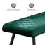 Depue Velvet 130cm Upholstered Bench for 2 person-1999269839
