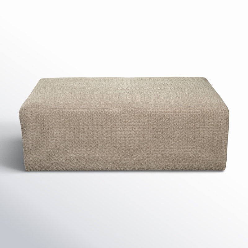Aruba Ottoman, Tosh Tan Chenille