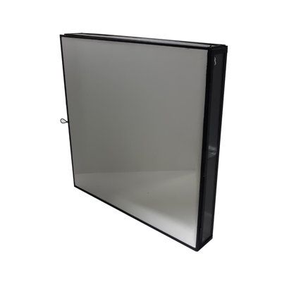 Industrial Abstract Wall Decor on Glass