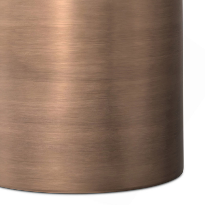 Corbin - Metal Side Table, Bronze