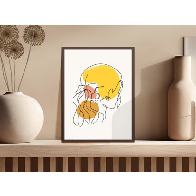 Collum Single Picture Frame Print