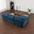 Alameda 109" W Velvet L-Shaped Sectional-1904097381-1904097378