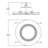 7.25'' Dimmable Air-Tight IC Rated Standard Recessed Lighting Kit